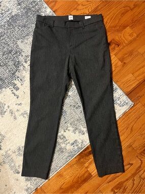 GAP Women’s Dark Gray Signature Skinny Ankle Dress Pants